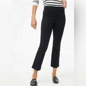 J. Crew Factory Petite crop flare ponte 
2P NWT